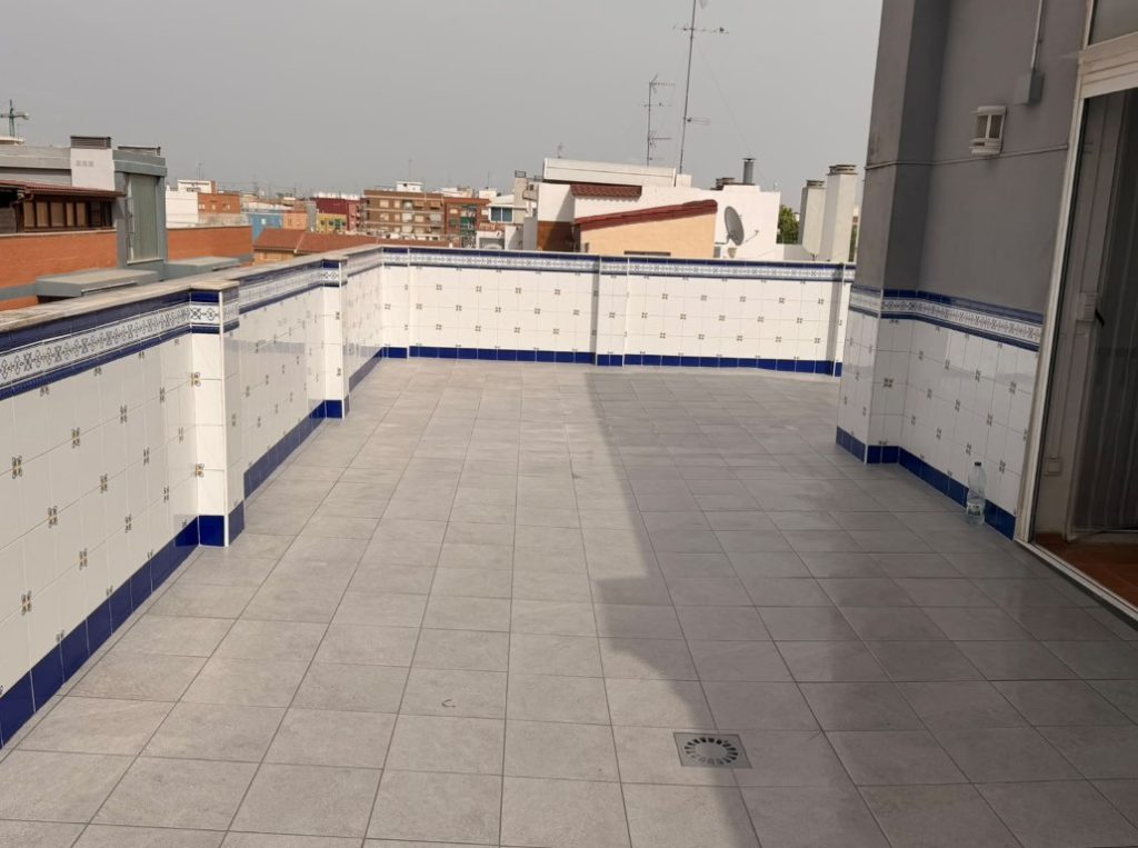Impermeabilización de terraza en Paiporta